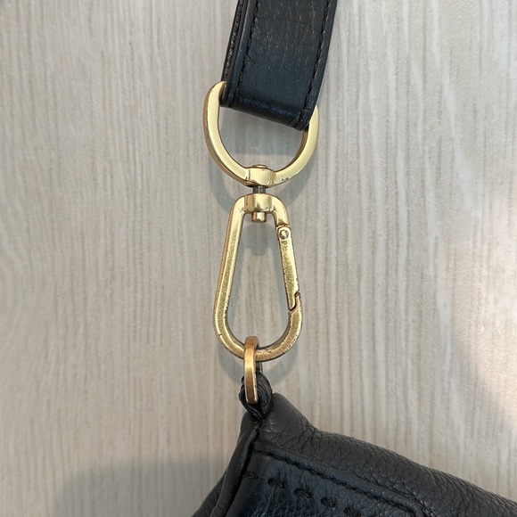 Tory Burch Amalie Pebbled Leather Foldover Crossbody - Picture 10 of 14